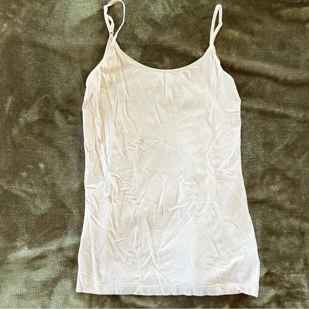 Time and Tru Women's Light Pink Camisole Adjustable Straps Size XS/ 0-2